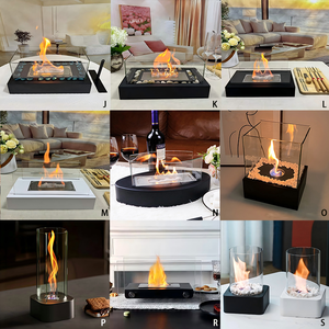 Foyer <span class=keywords><strong>de</strong></span> Table Personnalisé, Mini Foyer d'Intérieur <span class=keywords><strong>de</strong></span> Bureau, Cheminée Bioéthanol <span class=keywords><strong>de</strong></span> Table, Cheminée Éthanol Ronde pour Dessus <span class=keywords><strong>de</strong></span> Table - Product Image 4
