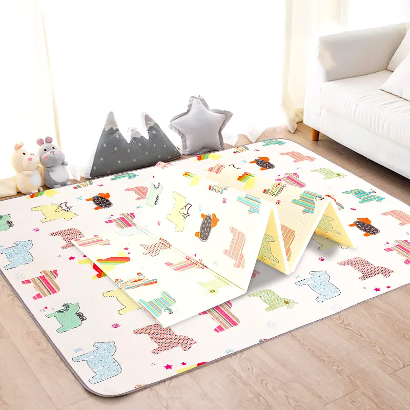 Hongshi Best Selling China Fabrikant Baby Auto Speelgoed Set Met Play Mat/Opbergtas Spelen Matten Voor Baby Kids