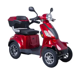 AERA-AFW001 elektrikli motosiklet 4 tekerlekli elektrik motorlu scooter güçlü elektrikli motosiklet yaşlılar için engelli