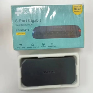 Venta caliente <span class=keywords><strong>TP</strong></span>-<span class=keywords><strong>Link</strong></span> LS1008G 8-Port Desktop Plug Play Fanless Energy Efficient Home Use VPN Firewall - Product Image 3