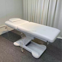 Table de soin électrique moderne et réglable avec 2 moteurs pour salon de beauté et cosmétique