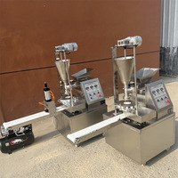 Machine Commerciale Automatique Professionnelle en Acier Inoxydable de Qualité Alimentaire pour la Fabrication de Pains Vapeur, de Boulettes de Soupe, de Momo et de Kibbeh