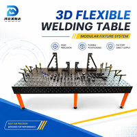 Hebeimeisida Nouvelle Station de Soudage 3D à Serrage Manuel, Acier Q355 Revêtu de Nitrure, Ouverture 16/28mm, Dimensions Personnalisables