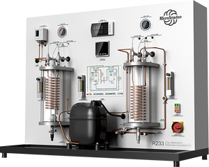 Modüler şeffaf döngüsü eğitmen soğutma termodinamik laboratuar ekipmanları eğitim döngüsü analizörü - Product Image 1