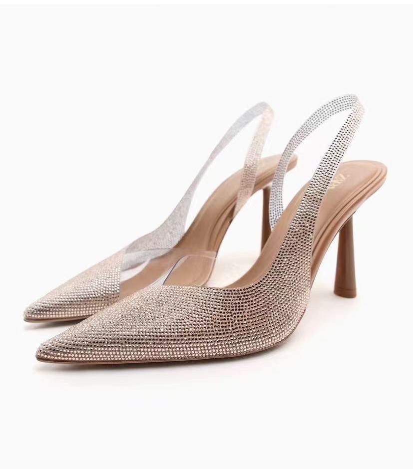 H158-445 ZA Fashion Style New Women sandali estivi Slingbacks da
