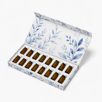 Boîte cadeau à fermeture magnétique écologique avec logo personnalisé, insert en mousse EVA, couleur et taille personnalisées, boîte rigide à rabat pour flacon, bouteille, cosmétique, stylo