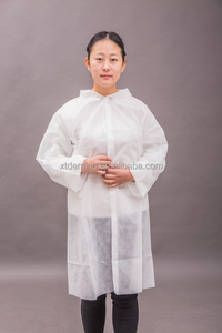 Robe chirurgicale d'isolement jetable non tissée imperméable respirante pour médecin/chirurgien/patient/visiteur/hôpital - Product Image 5