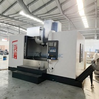 Centre d'usinage vertical CNC VMC1580 à vendre, haute précision, bonne efficacité, outil professionnel de fraisage des métaux