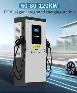 올링크 상업용 DC 전기차 충전기 60kw-120kw GBT CCS2 충전소 고속 충전기 전기차용 고속 충전소 - Product Image 3