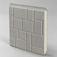 Panel Sandwich Atap EPS Berinsulasi Tebal 50/70/80/100/120mm Harga Ekonomis dengan Panel Sandwich Dinding untuk Gudang