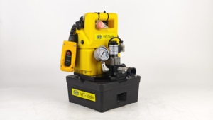 Pompe hydraulique compacte 230 V CA, débit basse pression 3,31 L/min avec commande manuelle pour les tâches d'entretien en usine - Product Image 2