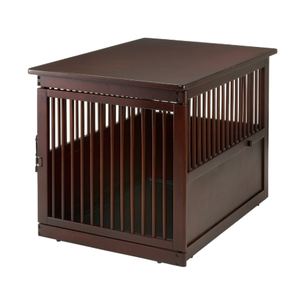 Table d'appoint en bois de luxe pour animaux de compagnie (table d'appoint 2 en 1 / niche pour chien) - Product Image 1