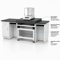 Balance de précision anti-vibration commerciale en granit pour laboratoire, balance micro-analytique fabriquée en Chine