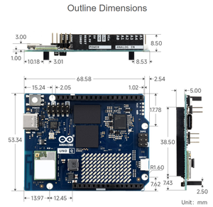 Computadora de Placa Única UNO Q, Arquitectura Dual, Qualcomm QRB2210, STM32U585, Wi-Fi 5 de Doble Banda y 5.1 - Product Image 3