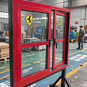 2025 nouveau Design professionnel Double & Triple vitrage fenêtres françaises balançoire Style ouvert maison à battants fenêtres en bois - Product Image 4