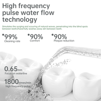 ODM Wiederaufladbarer Tragbarer 210ml IPX7 Wasserdichter Wasserflosser mit 4 Betriebsmodi und UV-Sterilisation, Individuelle Verpackung