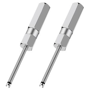 Herramienta de instalación de válvulas con cabezal magnético de aleación de aluminio, llave para reparación de neumáticos, 10g - Product Image 1