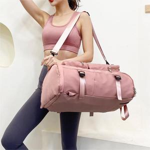 Borsa <span class=keywords><strong>da</strong></span> Palestra per <span class=keywords><strong>Donna</strong></span> di Grande Capacità, Viola, con Scomparto per Scarpe, Logo Personalizzato, <span class=keywords><strong>Zaino</strong></span> <span class=keywords><strong>da</strong></span> <span class=keywords><strong>Viaggio</strong></span> Impermeabile - Product Image 5