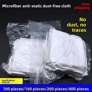 Chiffon carré en microfibre antistatique et sans poussière pour le <span class=keywords><strong>nettoyage</strong></span> industriel ultra-fin des écrans de téléphones portables, films, verres et miroirs - Product Image 3