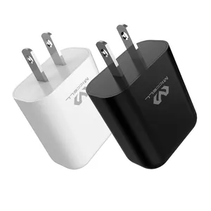 MICCELL-cargador de pared usb dual para teléfono móvil, adaptador rápido de 2,4 a, puerto dual, para apple