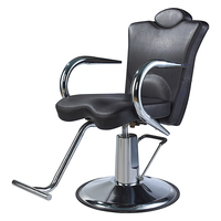 Retro Vintage Antique or/argent/couleur personnalisée cadre métallique Style robuste chaise de Salon de coiffure chaise de Salon équipement de Salon
