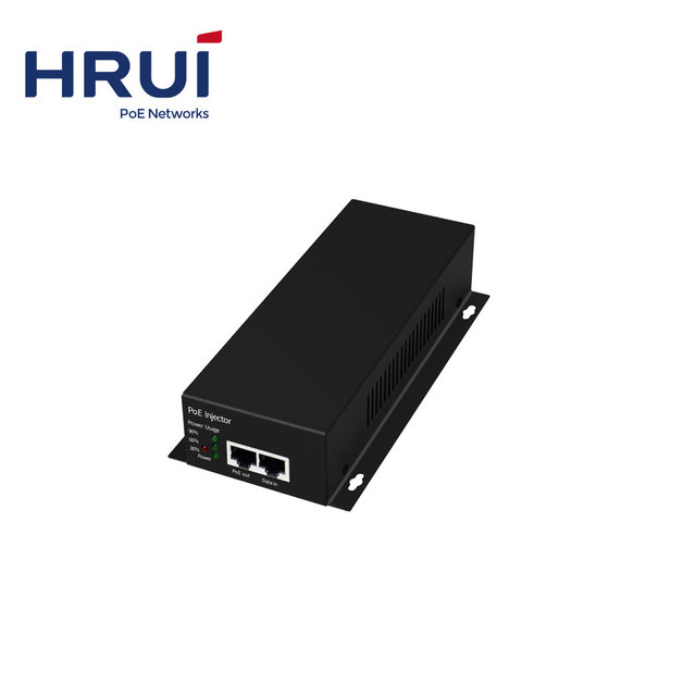 60W Gigabit POE Injector POE++ IEEE802.3BT POE Ethernet Switch Power Supply Adapter for PTZ Camera