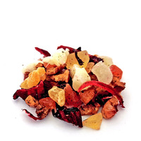 Thé mélangé aux fruits aromatisés à bas prix Thé aux fruits de litchi et de pastèque infusé à froid