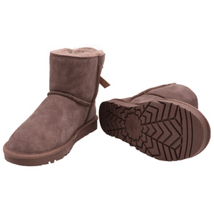 Giày bốt mùa đông lông vũ thật Bow Fuzzy - Product Image 3