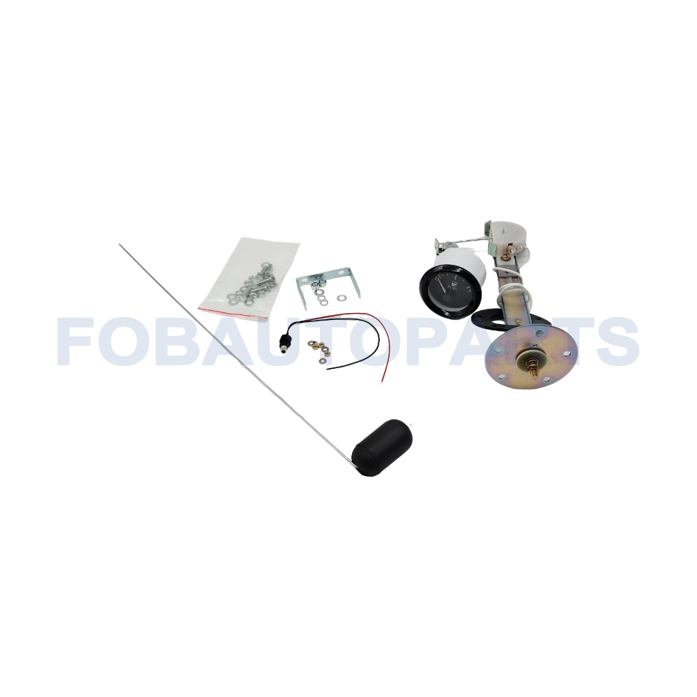 Fuel Level Gauge for Universal Black Sports Fuel Ratio Fuel Car Meter Auto Racing Gauge BX100008