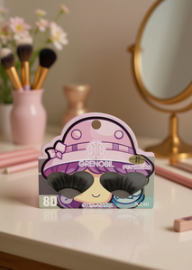 Ciglia finte Grenobil 8D Full Strip Thick D Curl con fascia in plastica e capelli sintetici K240 - Product Image 2