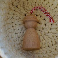 Poupées Marionnettes en Bois de Hêtre Naturel Non Peintes à Faire Soi-même pour Décoration et Artisanat – Vente en Gros