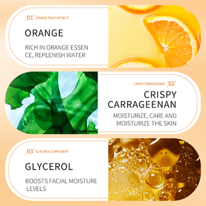 OEM ODM Marque Privée BIOAQUA Sérum Visage Hydratant à la Vitamine C – Peau Élastique, Douce, Lissante et Éclaircissante – Format Portable - Product Image 4