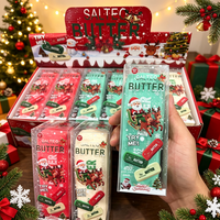 Kerstmis 2026 Crunchy Butter Bar Squishy Speelgoed, Langzaam Opkomende TPR Klei Blok Gevuld Fidget Speelgoed, Stress Verlichtend Knijp Speelgoed voor Kinderen