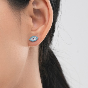 Evil's Eye Kids Jewelry <b>Set</b> for <b>Girls</b> 925 Silver Zircon Rhodium Plated Party Wedding <b>Gift</b> <b>Set</b> - Product Image 4