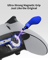 CHARM FOCUS Kit de réparation magnétique pour manette PS5 Edge, utilisé pour réparer les boutons arrière détachés et remplacer les pièces
