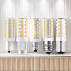 Bombilla de lámpara LED de cerámica Corm, iluminación de luz de vela G4 G9 E12 E14 E17 BA15S BA15D GY6.35 5W Marm, blanco frío SMD4014 110V 230V - Product Image 2