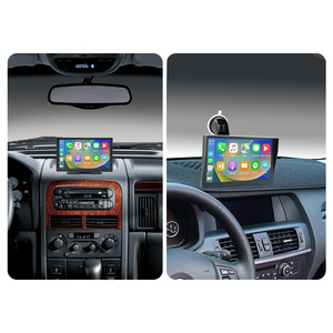 YOSOVLAMP mobil universal, 9 inci portabel wireless carplay/Android Auto Mobil <span class=keywords><strong>Bluetooth</strong></span> <span class=keywords><strong>MP5</strong></span> <span class=keywords><strong>player</strong></span> navigasi - Product Image 4