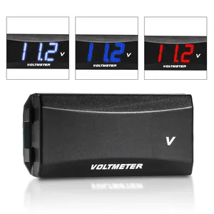 Speedometer motor Universal, Odometer pengukur tahan air LED indikator Odometer