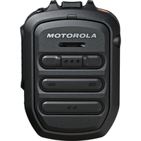 Microphone haut-parleur sans fil Motorola PMMN4127 avec NFC, prise jack 3,5 mm et bouton d'urgence pour radios Motorola R7 R7A