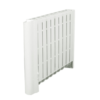 Radiación de calor y calentador térmico sin aceite Opciones de programación diaria y semanal Calentador de panel de habitación de aluminio eléctrico de inercia