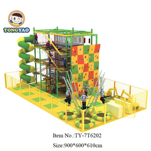 Juegos de Parque de Diversiones, Bloques de Escalada para Bebés, Piscina de Pelotas Suaves de Colores Pastel, Tobogán Arcoíris, Equipo de Juegos Interior - Product Image 5