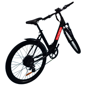 Bicicleta Eléctrica Urbana de 26 Pulgadas con Motor Trasero sin Escobillas de 48V 500W, Batería de Litio de 10.4Ah, Cuadro de Aluminio, Autonomía de 50-60km, JYOP-SMEMAXL C - Product Image 3