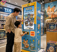 Distributore Automatico di Carte Collezionabili Pokémon Certificato CE FCC RoSH UKCA con Ottimo Servizio Clienti Personalizzato
