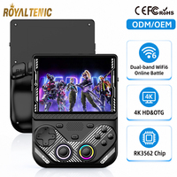 Console de jeu portable rétro RG43V PRO 4,3'' avec WiFi6 double bande, bataille en ligne, 4K HD, OTG, lecteur de jeux vidéo portable, vente en gros OEM