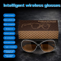 Lunettes Intelligentes F07 – Audio Ouvert 5.4, Conduction Aérienne, Contrôle Tactile, Type-C, ABS+PC