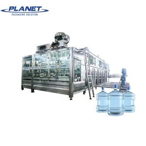 Melhor preço 2024 tecnologia mais recente máquina de engarrafamento de água de 5 galões linha de produção máquina de enchimento de água de 5 galões