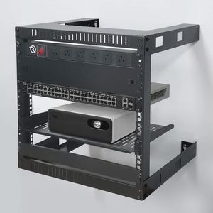 4U 99u 12U sunucu raf duvar montaj ağ raf 19 inç için açık çerçeve ile bu ekipman AV sunucu yama ağ konut - Product Image 5