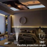 YDH-A10 2026 Nouveau projecteur 4K à succès 600 lumens 200 pouces LED1+8GB 720P Android 11 BT5.2 Mise au point automatique Projecteur 4K intérieur