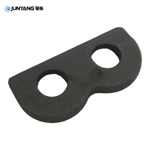 Plaque de fixation double œil personnalisable, soudable en usine pour la connexion de tendeurs et de barres de fixation, pièces de conteneurs - Product Image 5