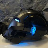 Casco Inteligente Vestible con Triple Interacción Inteligente y Soporte para Comandos de Voz Personalizables